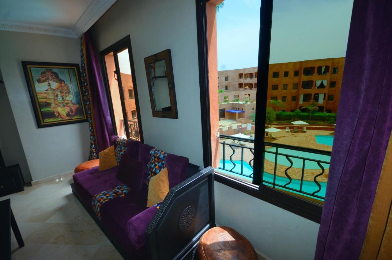 Appart Vue Piscine Et Montagne Marrakech Apartamento Marraquexe Exterior foto